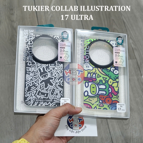 Ốp Lưng Benks x Tukier Collab Illustration Xiaomi 17 Ultra