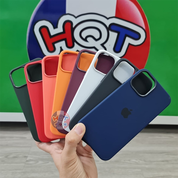 Ốp lưng chống bám bẩn Silicon Case cho IPhone 12 Pro Max / 12 Pro / 12