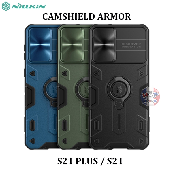 Ốp lưng chống sốc bảo vệ camera Nillkin CamShield Armor S21 Plus / S21
