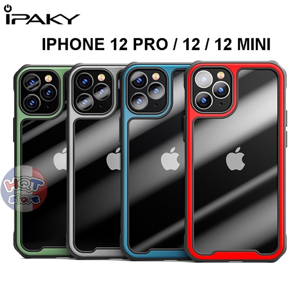 Ốp lưng chống sốc IPaky Hybrid Series cho IPhone 12 Pro / 12 / 12 Mini