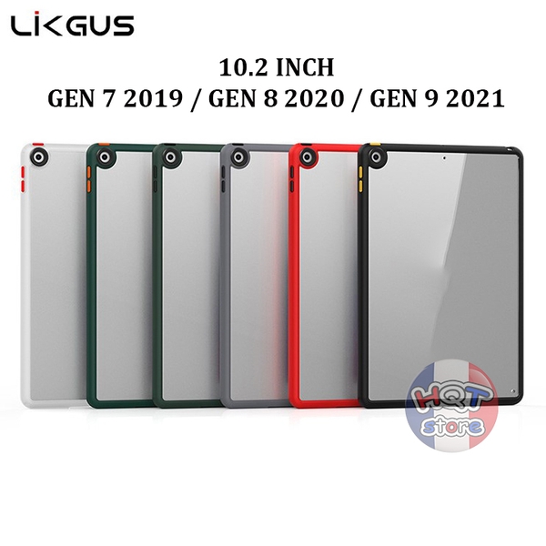 Ốp lưng chống sốc Likgus Clear cho IPad 10.2inch Gen 7 / 8 / 9