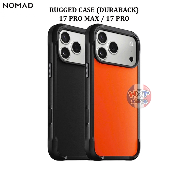 Ốp lưng chống sốc Nomad Rugged Case DuraBack iPhone 17 Pro Max 17Pro