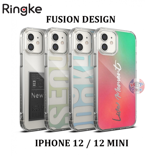 Ốp lưng chống sốc Ringke Fusion Design IPhone 12 / 12 Mini