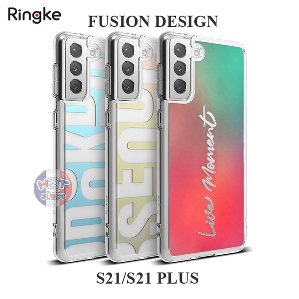 Ốp lưng chống sốc Ringke Fusion Design Samsung S21 Plus / S21 chính hãng