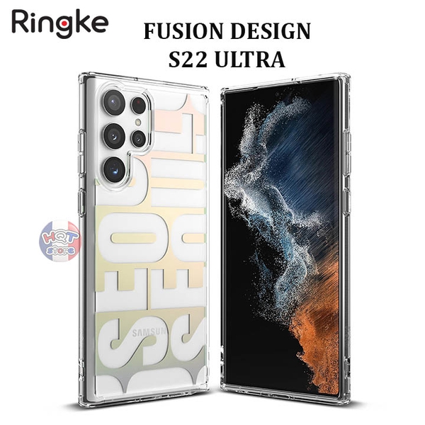 Ốp lưng chống sốc Ringke Fusion Design Samsung S22 Ultra chính hãng