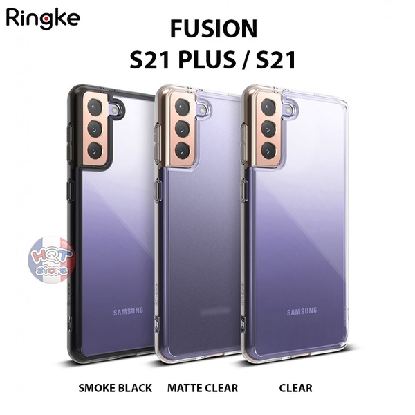 Ốp lưng chống sốc Ringke Fusion Samsung S21 Plus / S21 chính hãng