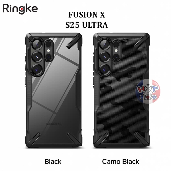 Ốp lưng chống sốc Ringke Fusion X cho Galaxy S25 Ultra chính hãng