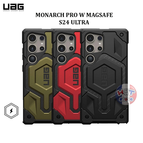 Ốp lưng chống sốc UAG Monarch Pro W Magsafe cho S24 Ultra chính hãng
