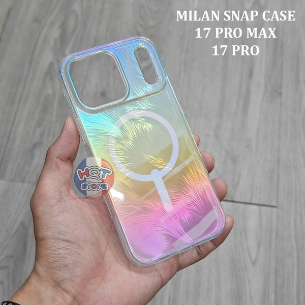 Ốp lưng chống sốc ZAGG Milan Snap Case iPhone 17 Pro Max / 17 Pro