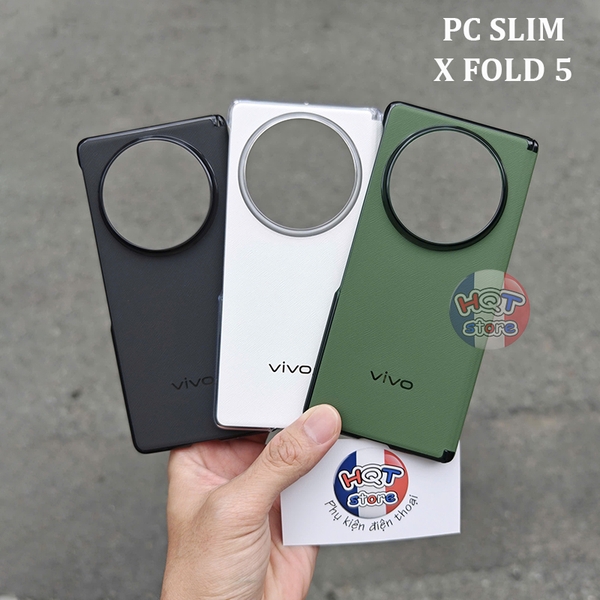Ốp lưng da PC Slim cho Vivo X Fold 5 hàng theo máy