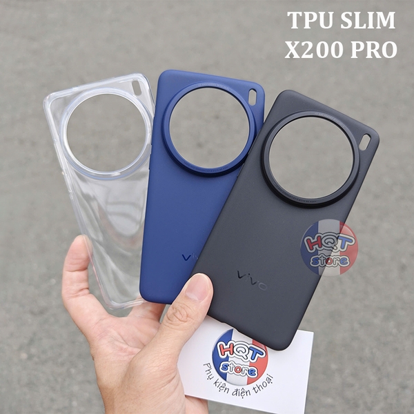 Ốp lưng dẻo TPU Slim Vivo X200 Pro hàng theo máy