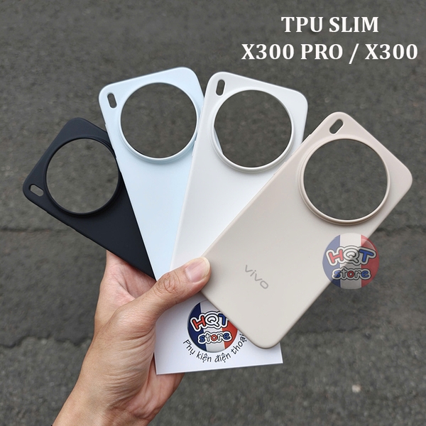 Ốp lưng dẻo TPU Slim Vivo X300 Pro / X300 hàng theo máy