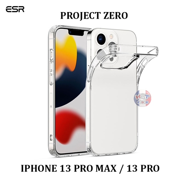 Ốp lưng dẻo trong suốt ESR PROJECT ZERO cho IPhone 13 Pro Max / 13 Pro