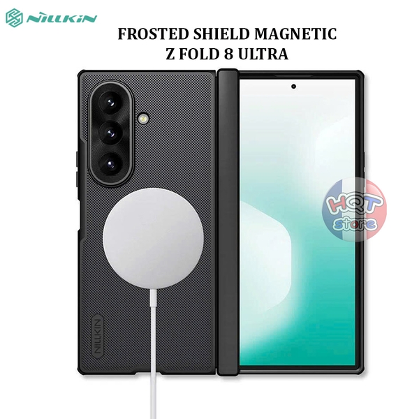 Ốp lưng không bút Nillkin Frosted Shield Magnetic cho Z Fold 8 Ultra