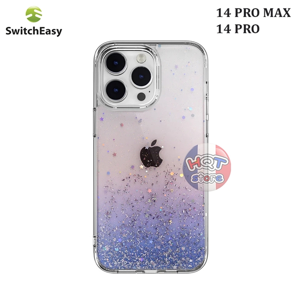 Ốp lưng kim tuyến 3D SwitchEasy Starfield IPhone 14 Pro Max / 14 Pro