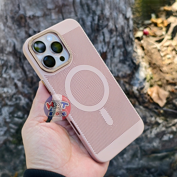 Ốp lưng lưới tản nhiệt Likgus Gleam Mag cho IPhone 16 Pro Max / 16 Pro
