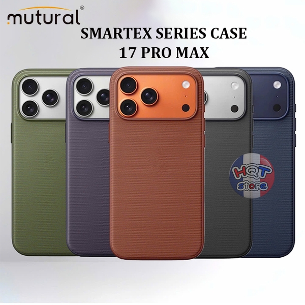 Ốp Lưng Mutural Smartex Woven Cho iPhone 17 Pro Max