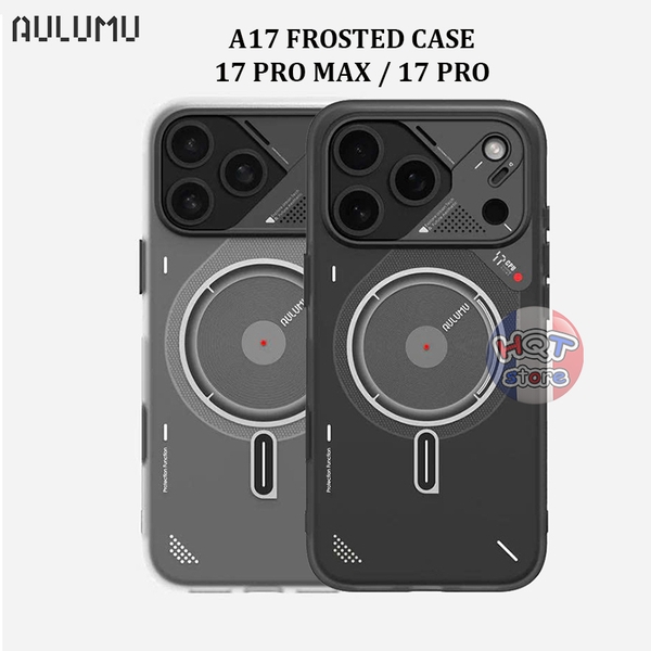 Ốp lưng nhám Aulumu A17 Frosted Case cho IPhone 17 Pro Max / 17 Pro