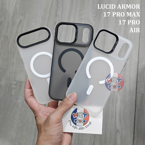 Ốp lưng nhám mờ Benks Lucid Armor cho IPhone 17 Pro Max / 17 Pro / Air