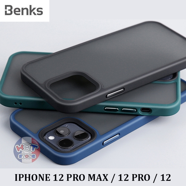 Ốp lưng nhám mờ Benks Magic Smooth IPhone 12 Pro Max / 12 Pro / 12