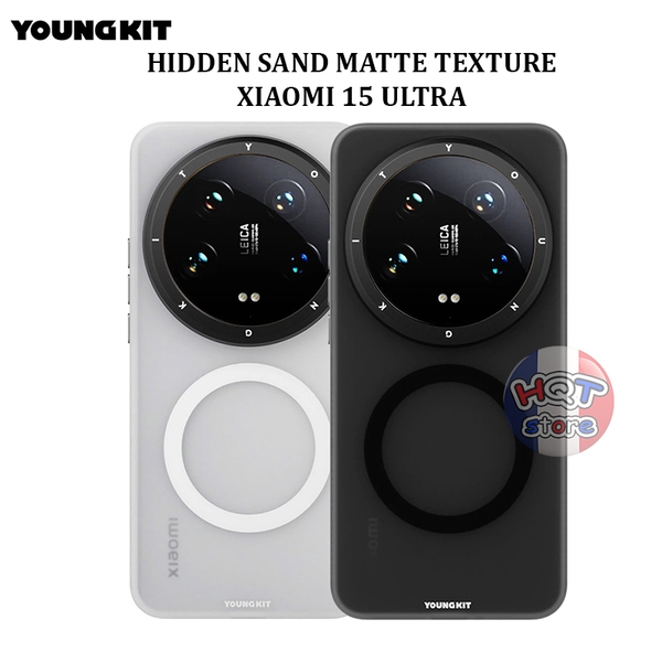 Ốp lưng nhám Youngkit Hidden Sand Matte Texture cho  Xiaomi 15 Ultra
