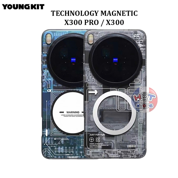 Ốp lưng nhám Youngkit Technology Magnetic cho Vivo X300 Pro / X300