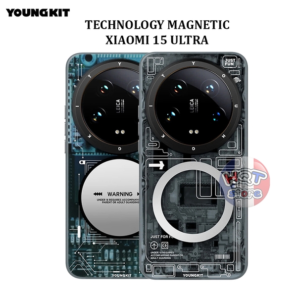 Ốp lưng nhám Youngkit Technology Magnetic cho Xiaomi 15 Ultra