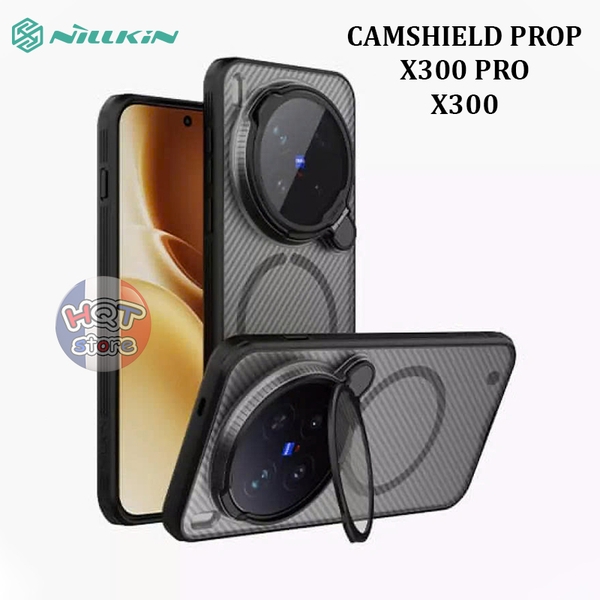 Ốp lưng Nillkin Camshield Prop Magnetic Case Vivo X300 Pro / X300