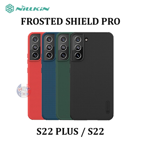 Ốp lưng Nillkin Frosted Shield Pro cho Galaxy S22 Plus / S22