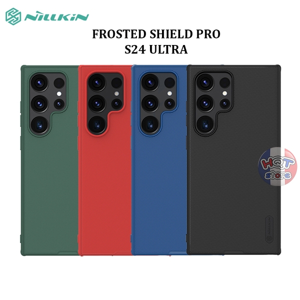 Ốp lưng Nillkin Frosted Shield Pro cho Samsung Galaxy S24 Ultra
