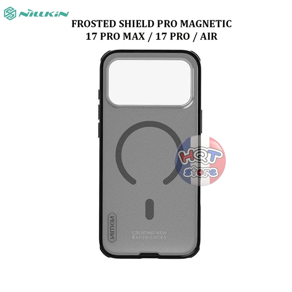 Ốp lưng Nillkin Frosted Shield Pro iPhone 17 Pro Max / 17 Pro / Air