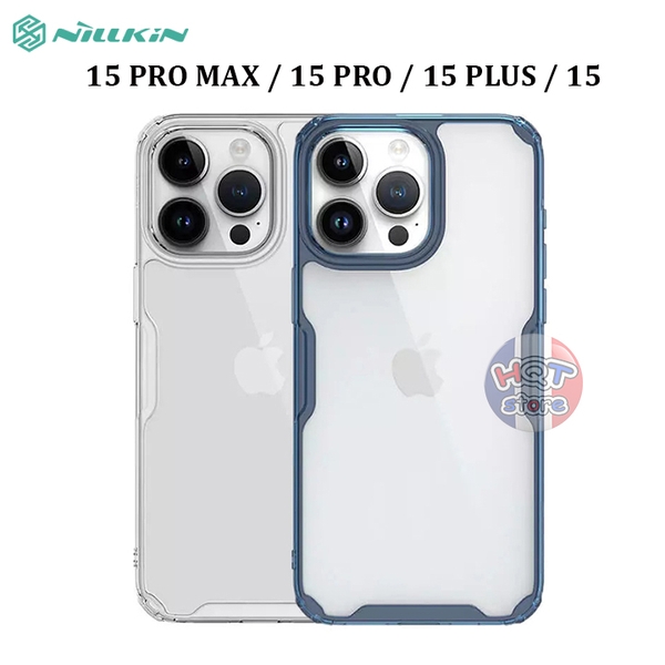 Ốp lưng Nillkin Nature TPU Pro IPhone 15 Pro Max 15 Pro 15 Plus 15