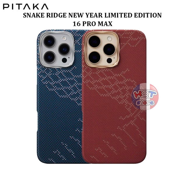 Ốp lưng PITAKA Snake Ridge New Year Limited Edition iPhone 16 Pro Max