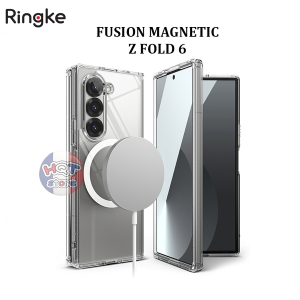 Ốp lưng Ringke Fusion Magnetic cho Galaxy Z Fold 6 chính hãng
