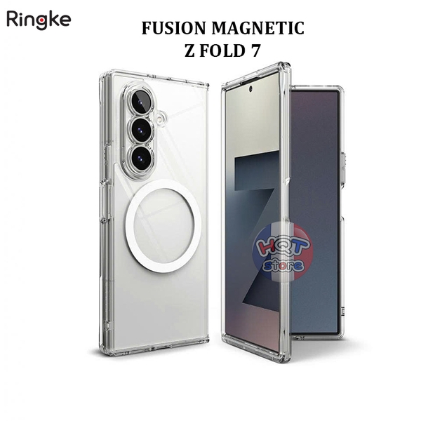 Ốp lưng Ringke Fusion Magnetic cho Galaxy Z Fold 7 chính hãng