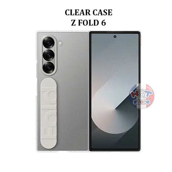 Ốp lưng siêu mỏng trong suốt Samsung Clear Case cho Galaxy Z Fold 6