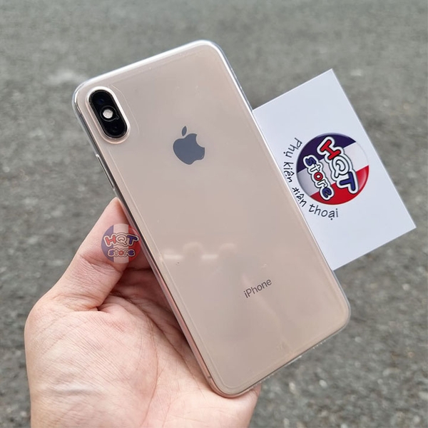 Ốp lưng siêu mỏng trong suốt Ultra Slim 0.4mm IPhone XS Max