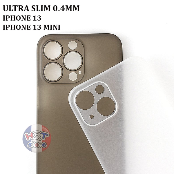 Ốp lưng siêu mỏng Ultra Slim 0.4mm IPhone 13 13 Mini chống bám vân tay