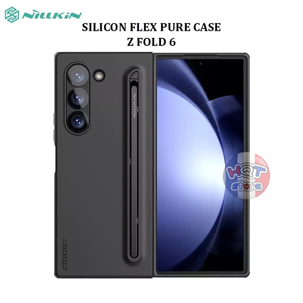 Ốp lưng Silicon kèm bút Nillkin Flex Pure Fold Case cho Galaxy Z Fold 6