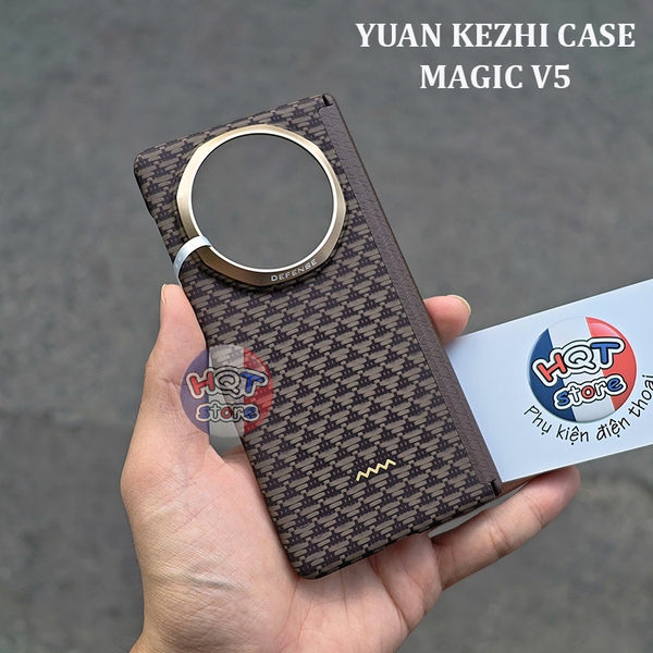 Ốp lưng sợi Aramid 600D Defense Yuan Kezhi Case cho Honor Magic V5