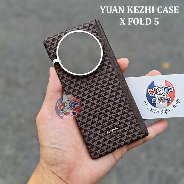 Ốp lưng sợi Aramid 600D Defense Yuan Kezhi Case cho Vivo X Fold 5