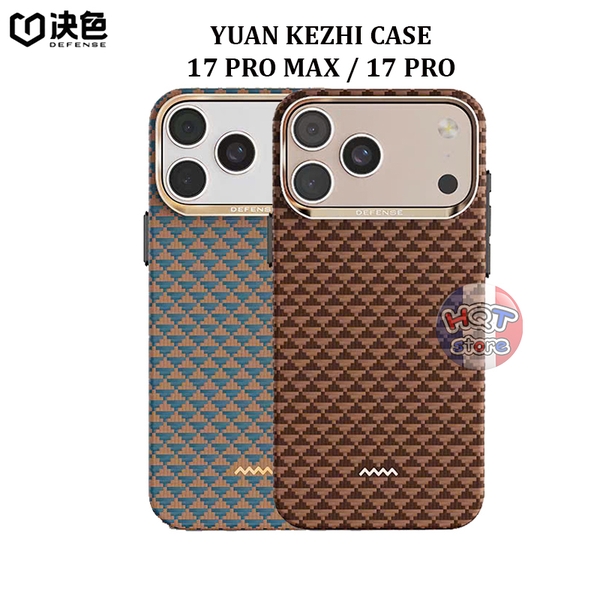 Ốp lưng sợi Aramid Defense Yuan Kezhi Case iPhone 17 Pro Max / 17 Pro