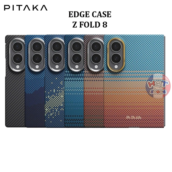 Ốp lưng sợi carbon PITAKA Edge Case Samsung Z Fold 8 (Back Case)