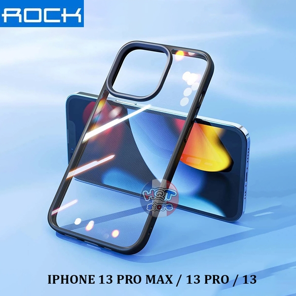 Ốp lưng trong Rock Guard Pro Clear cho IPhone 13 Pro Max / 13 Pro / 13