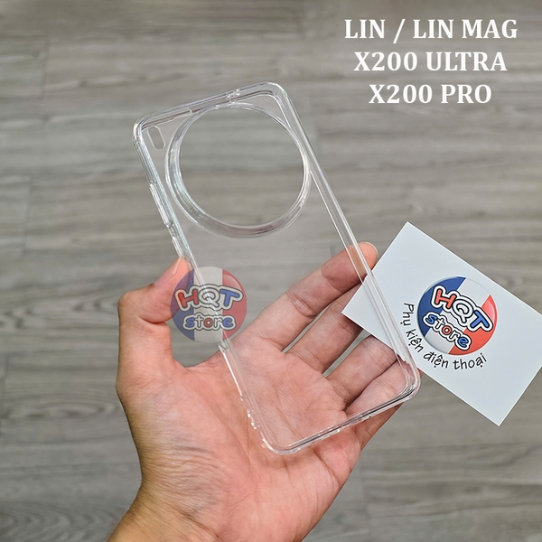 Ốp lưng trong suốt Likgus Lin / Lin Mag cho Vivo X200 Ultra / X200 Pro