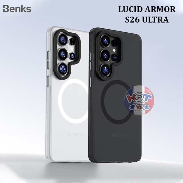 Ốp nhám Benks Lucid Armor Samsung S26 Ultra