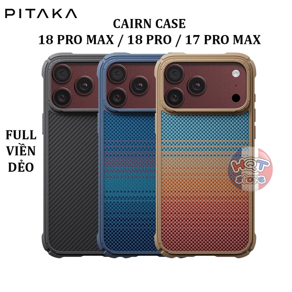 Ốp PITAKA Cairn Case cho iPhone 18 Pro Max / Pro / 17 Pro Max