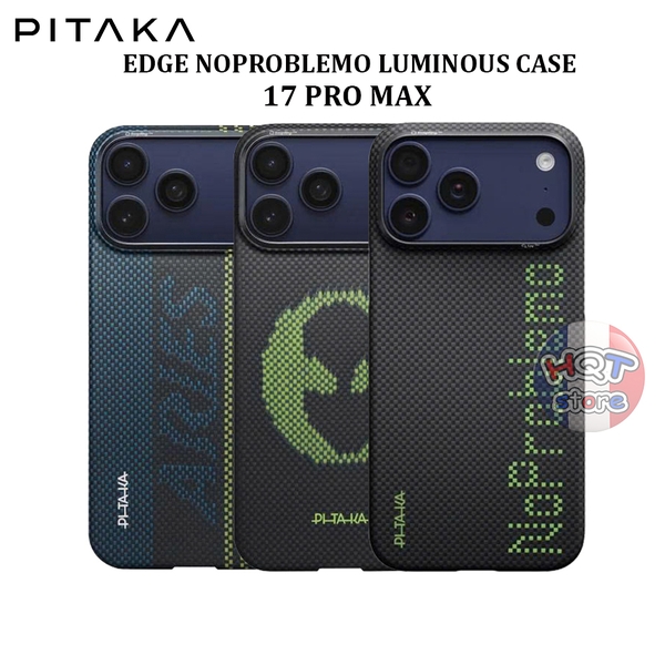 Ốp PITAKA Edge NoProblemo Luminous Case IPhone 17 Pro Max