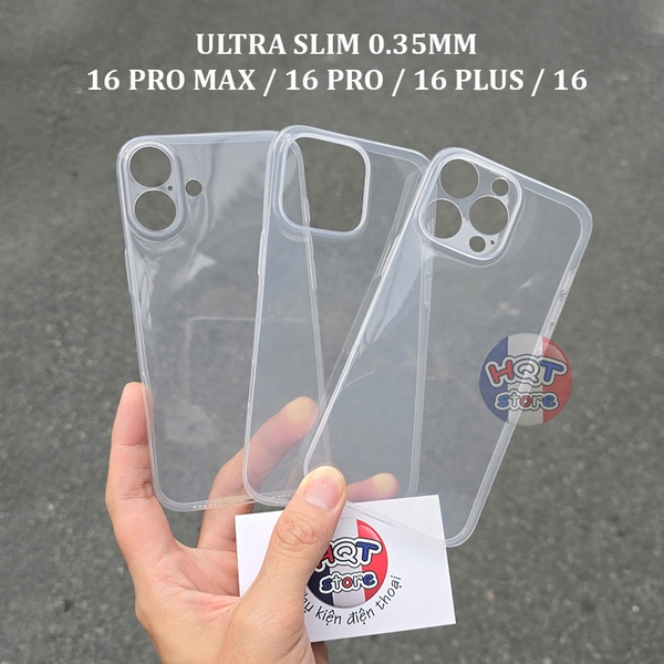 Ốp siêu mỏng Ultra Slim Case IPhone 16 Pro Max 16Pro 16 Plus 16