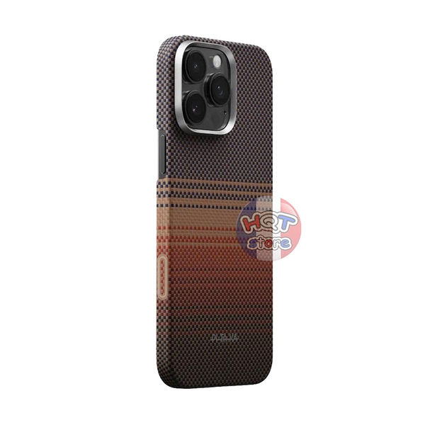 Ốp sợi carbon PITAKA PitaTap cho iPhone 16 Pro Max 16 Pro (nút camera)